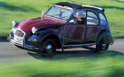 A trip to the past in a Citroën 2 CV